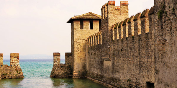 Sirmione und seine mittelalterlichen Schloss